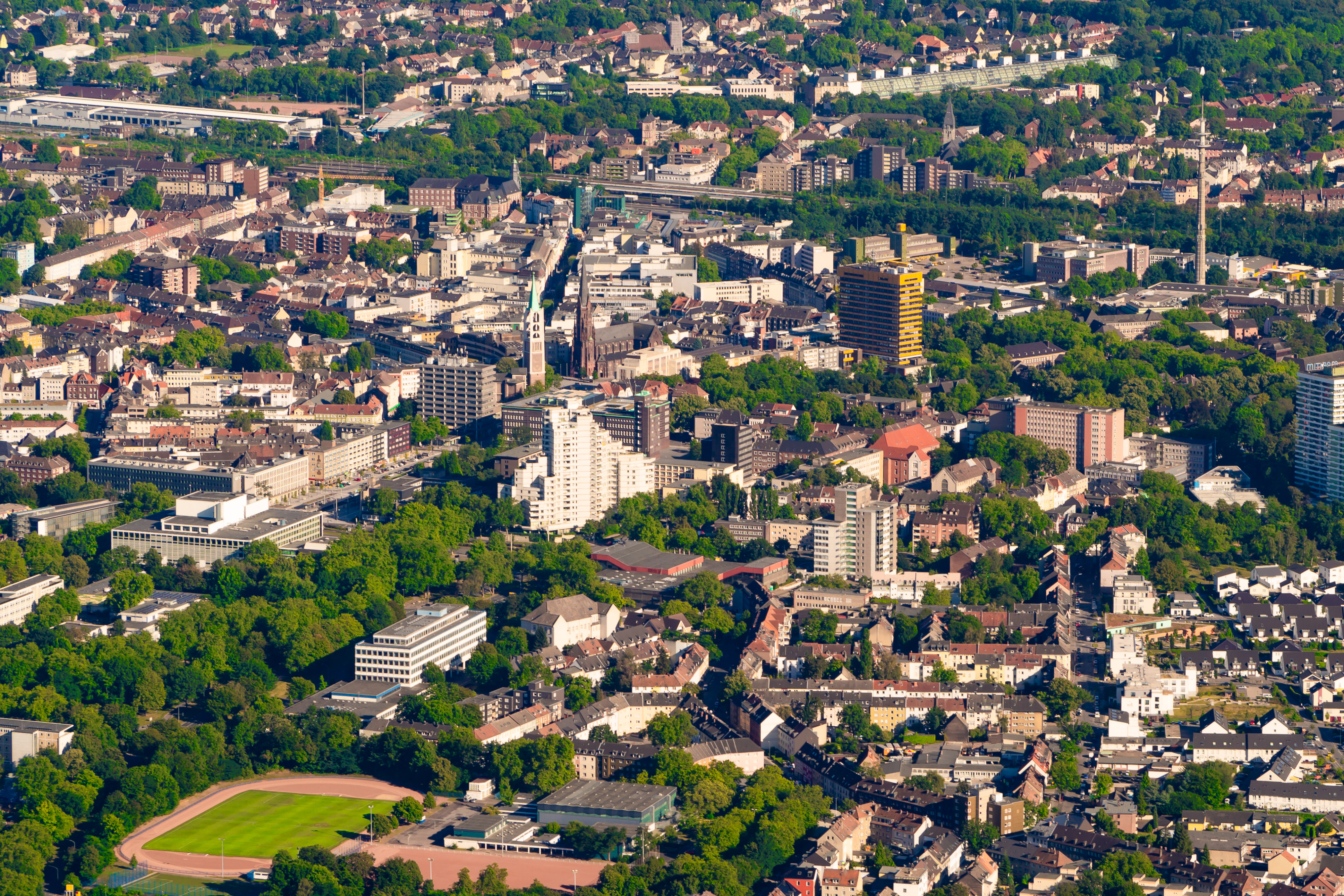 Gelsenkirchen Luftaufnahme