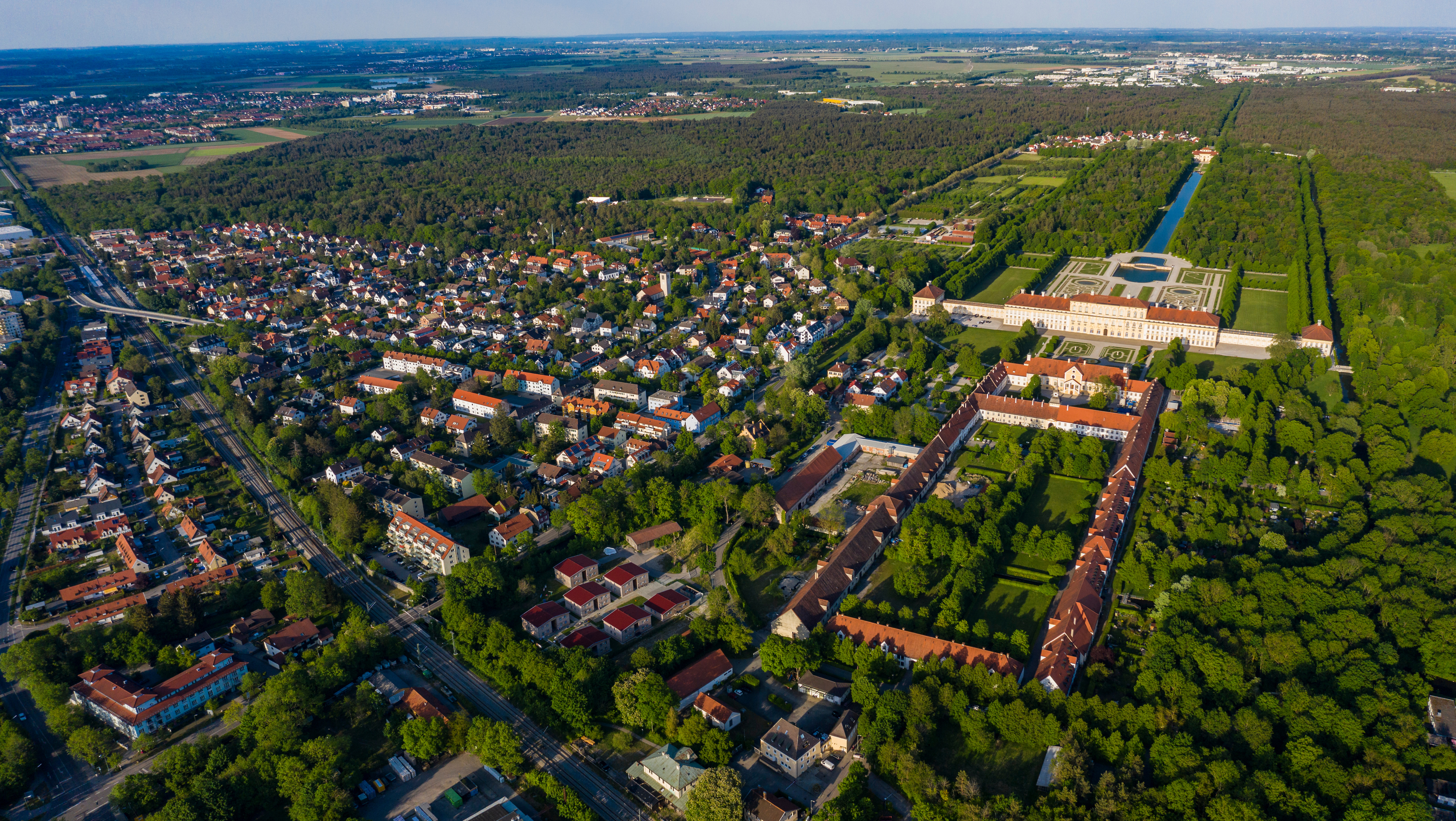 Luftaufnahme Oberschleißheim