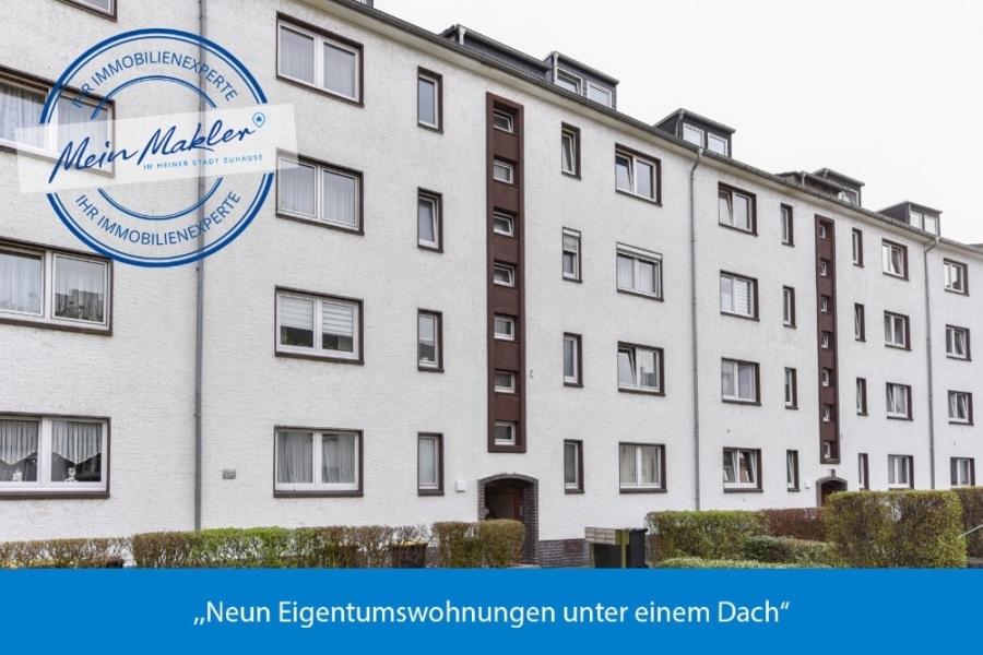 Außenansicht - Neun Eigentumswohnungen unter einem Dach