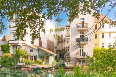 Vermietete Wohnung mit Wasser­blick vom Balkon direkt an der Havel Nähe Altstadt Spandau, 13597 Berlin, Erdgeschosswohnung