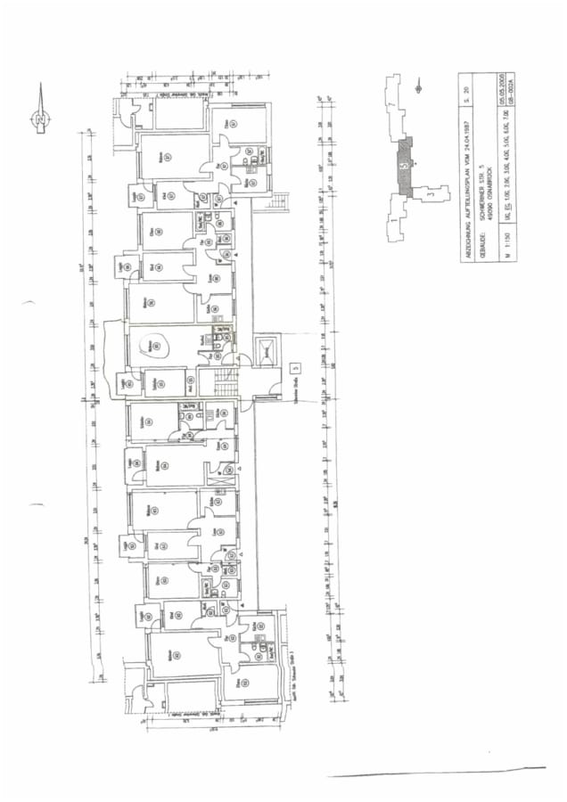 Grundriß (2) - Eigentumswohnung Erdgeschoß in Haste