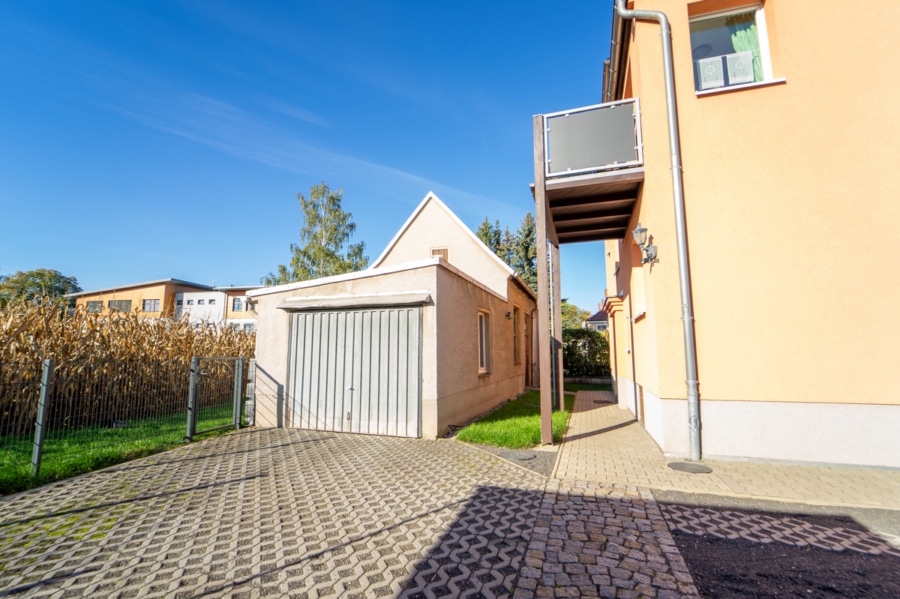 Garage und Schuppen - Modernes Mehrfamilienhaus in Nobitz!