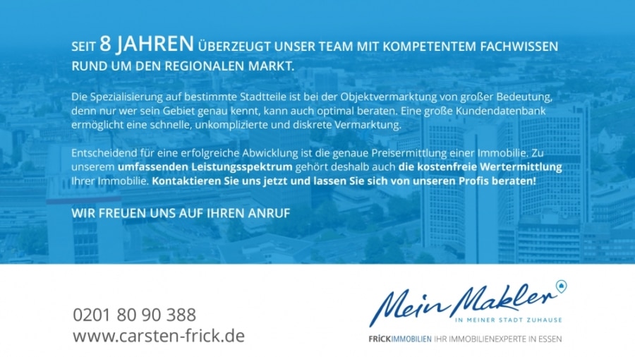 Mein Makler - Frick Immobilien 2 - Modernes Appartement in Niederwenigern!