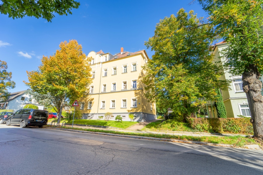 Straße - Gemütliche 2 Zimmerwohnung in Chemnitz Ebersdorf