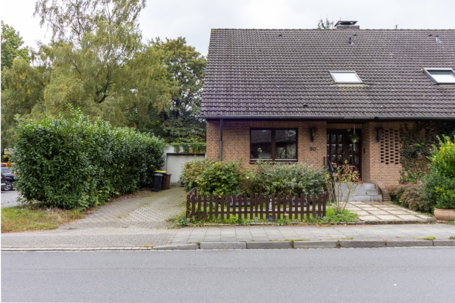 Ansicht - Doppelhaushälfte in Osnabrück Westerberg – Familienfreundliches Wohnen in begehrter Lage