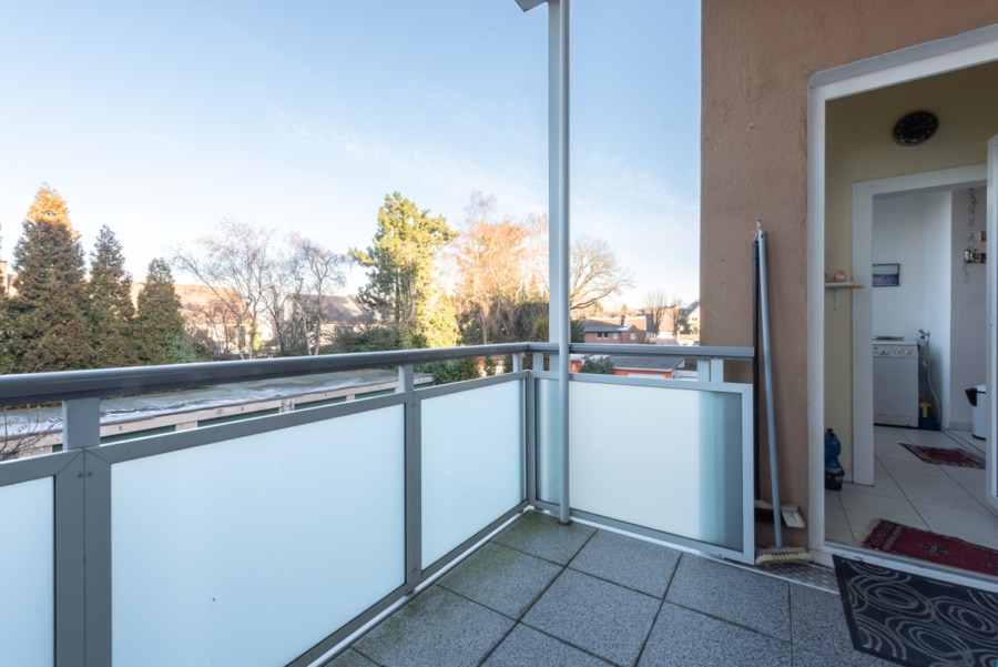 Ansicht Balkon 1. Obergeschoss links - Am Puls von Bredeney!