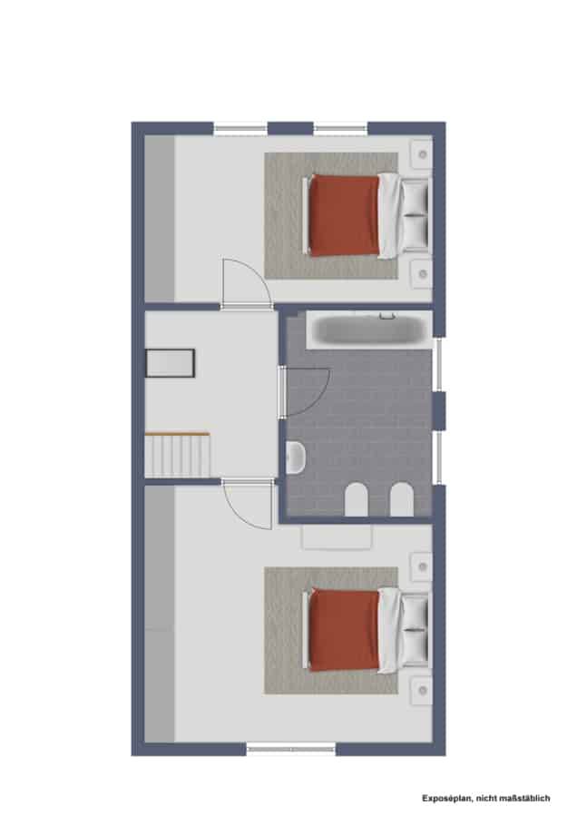 GR OG (3) Bramsche - Einfamilienhaus mit schönem Eigentumsgrundstück