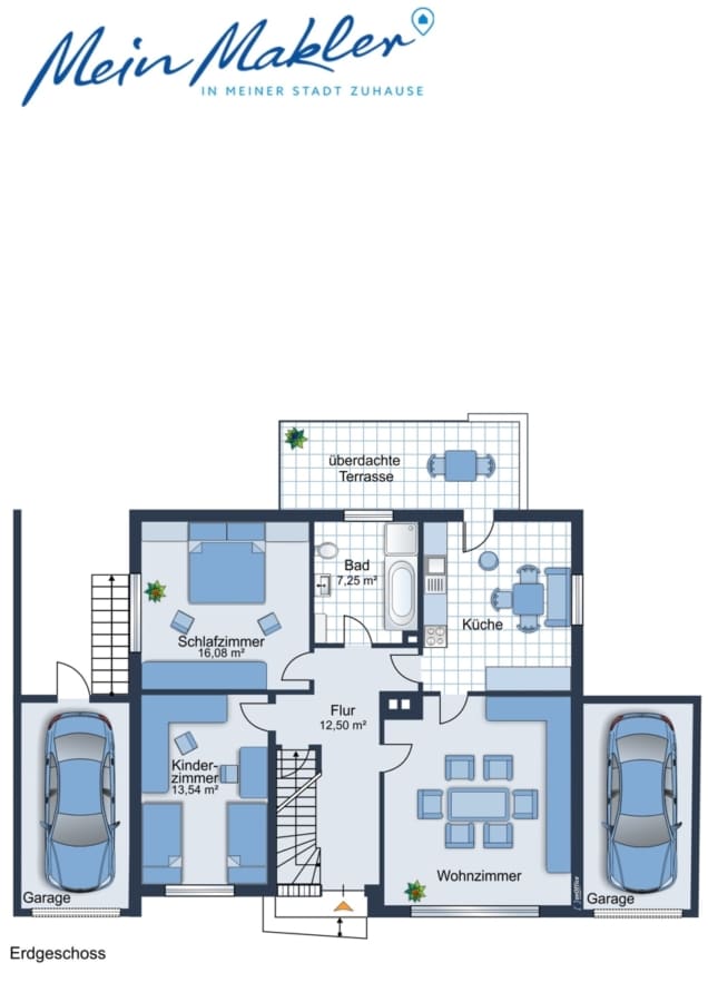 Erdgeschoss - GEPFLEGTES ZUHAUSE MIT WOHLFÜHLGARANTIE IN TOLLER LAGE