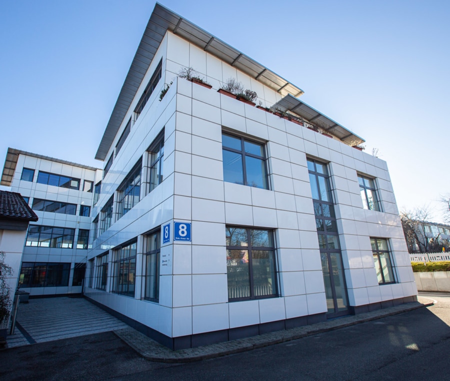 Außenansicht - Top-Bürofläche mit Loggia und Erweiterungspotential in bester Lage