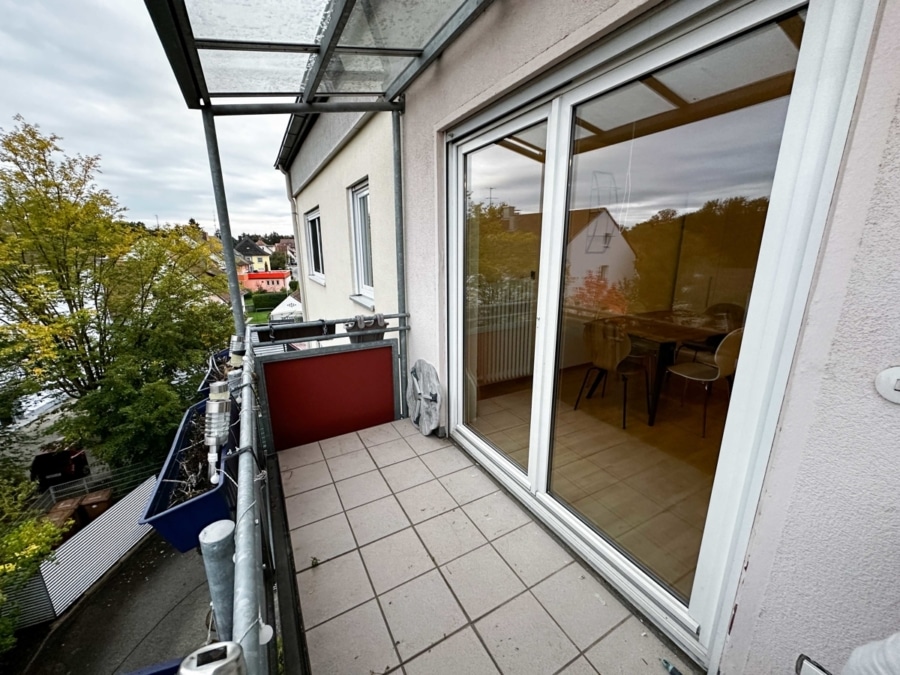 Balkon - 1-Zimmer-Wohnung mit Flair in Stein