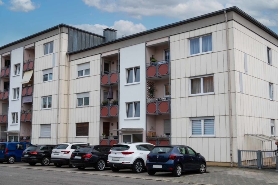 Außenansicht - 1-Zimmer-Wohnung mit Flair in Stein