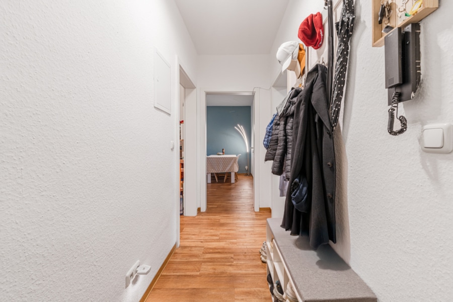 Flur - Charmante 3,5-Zimmer-Wohnung in Bochum: Ideal für Kapitalanleger!