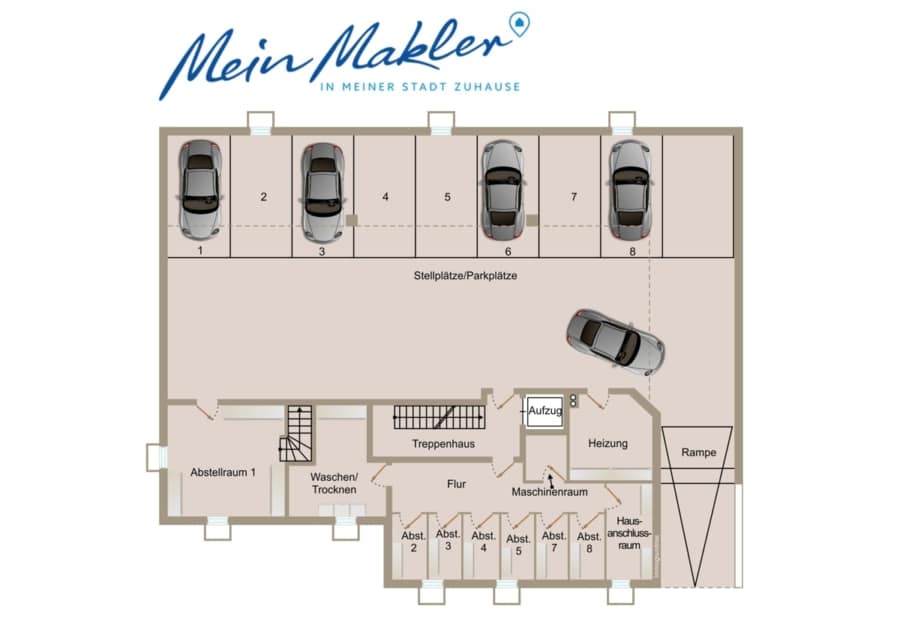 Grundriss Keller - Goldstück in Stadtlohn!