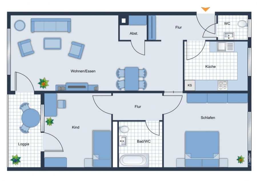 Grundriss - Rundum-sorglos-Paket