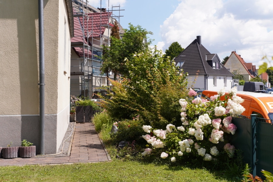 Ansicht Garten - Ihr neues Glück in Gelsenkirchen-Hassel!