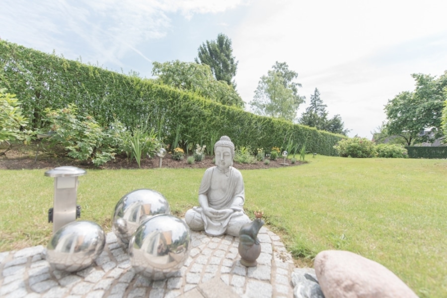 Blick in den Garten - Lebensgefühl vom Feinsten