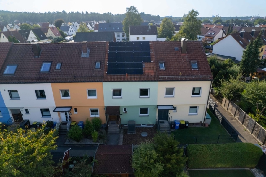 Außenansicht - Start frei für Ihre Familie - Energiesparhaus mit Effizienzklasse B direkt in Moorenbrunn