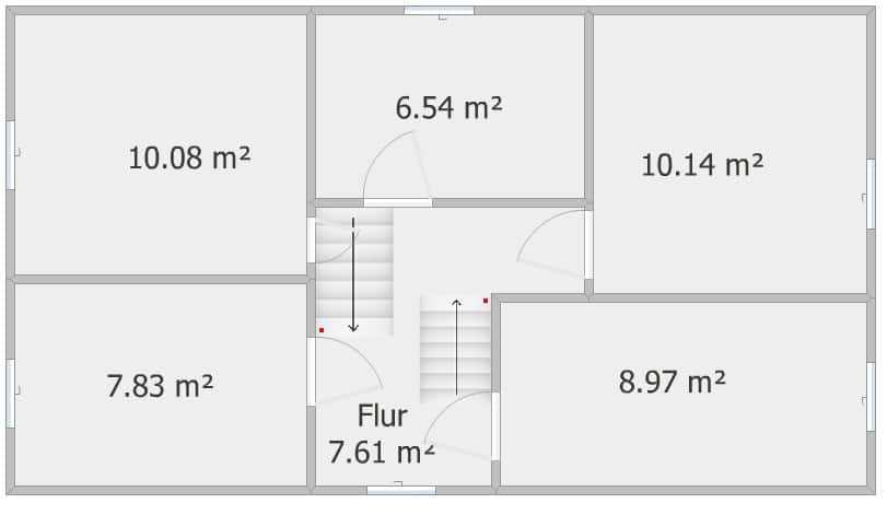 Grundriss DG - Viel Platz in Wittgensdorf/Chemnitz