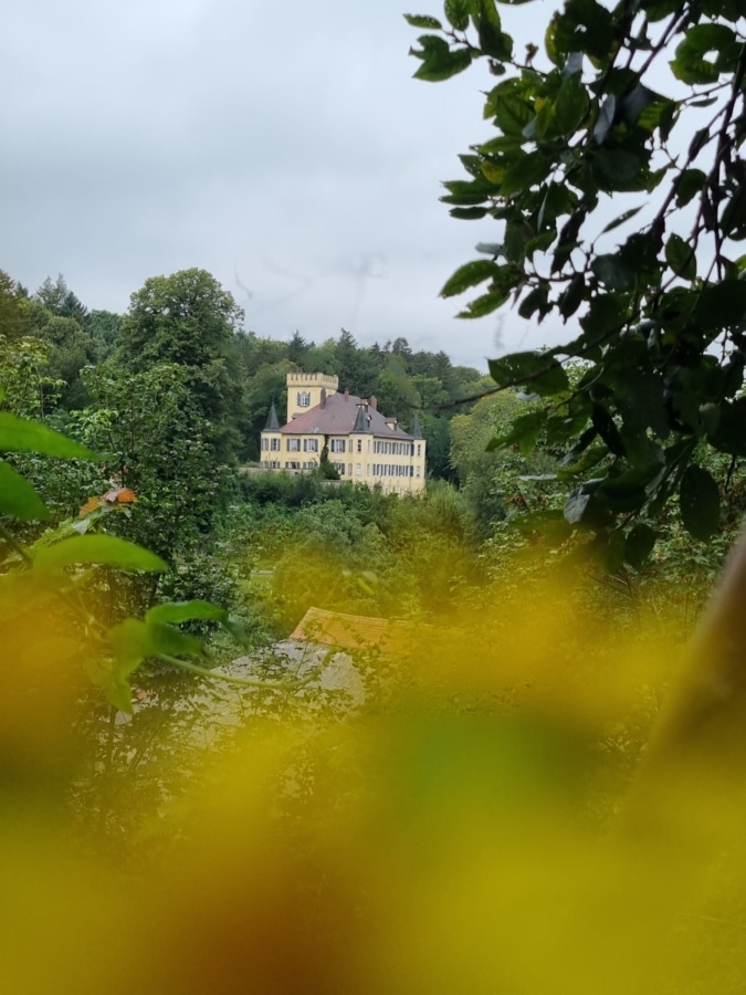 Blick vom Garten - Idyllisches Wohnen in Geyern