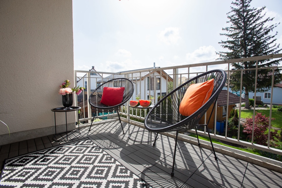 Entspannen auf dem Südbalkon - Traumwohnung mit Südbalkon und hochwertiger Ausstattung in Hallbergmoos