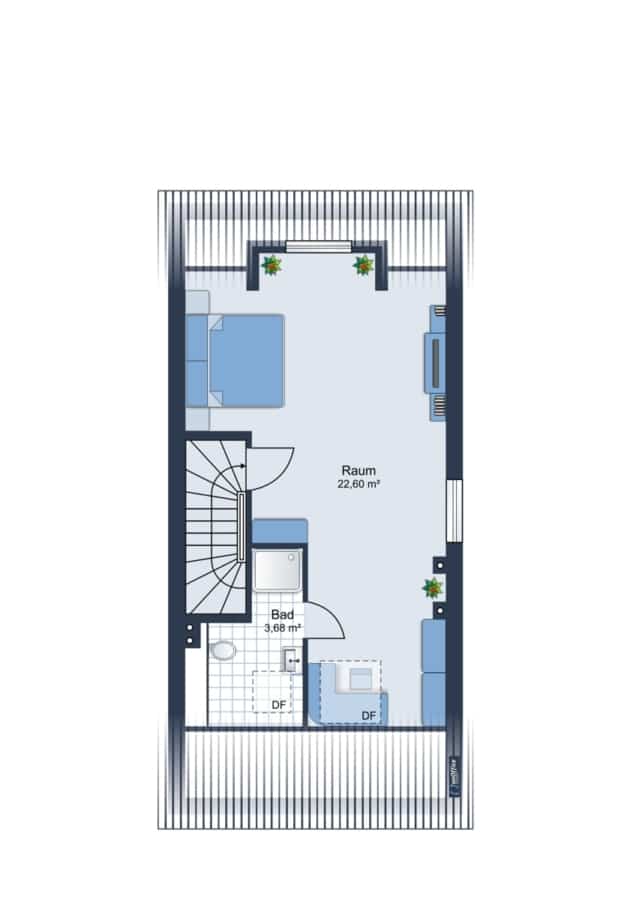 Dachgeschoss - Einziehen und Wohlfühlen! Neuwertige DHH in Herpersdorf