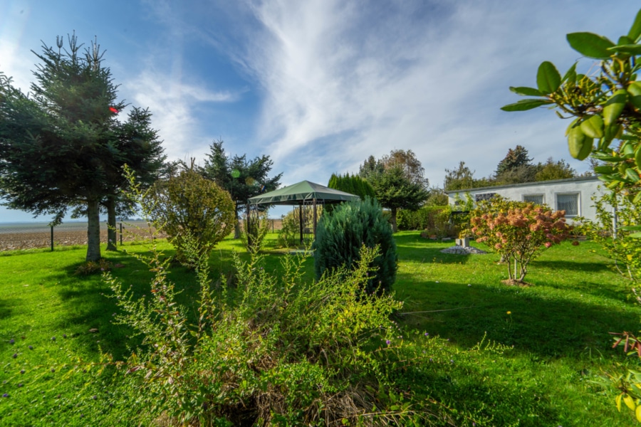 Garten - Doppelhaushälfte in Traumhaft ruhiger Lage von Lichtenau