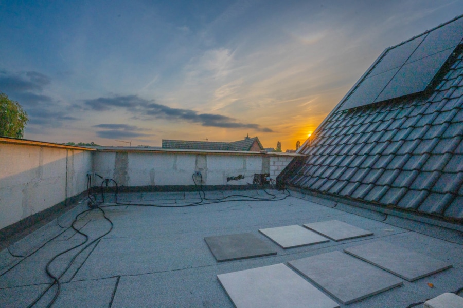 Sonnenuntergang - Elegantes Wohnen über den Dächern von Emsdetten