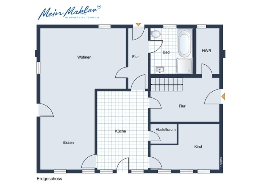 Erdgeschoss - MODERNISIERTER FACHWERKTRAUM IM GRÜNEN MIT EINLADENDER WOHLFÜHLATMOSPHÄRE