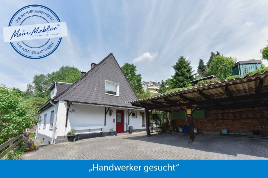 Hausansicht - Handwerker gesucht