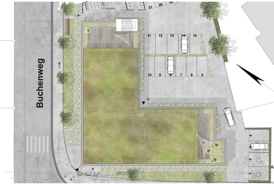 Lageplan - Gewerbeobjekt in Emsdetten: Moderne Flächen für Ihr Gewerbe