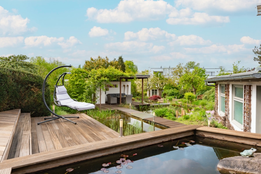 Ansicht Gesamt Garten - Seegeflüster! Exklusive Liegenschaft am Baldeneysee!