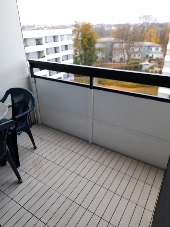 Balkon - Charmantes 1-Zimmer-Appartement mit Balkon und Seeblick in Nürnberg