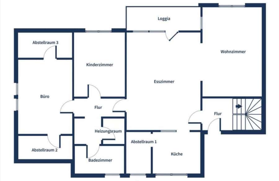 Grundriss I - Lichtdurchflutete Maisonette: Wohntraum in Bruchsal