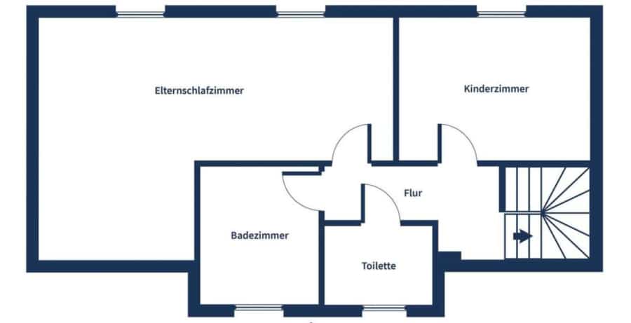 Grundriss II - Lichtdurchflutete Maisonette: Wohntraum in Bruchsal