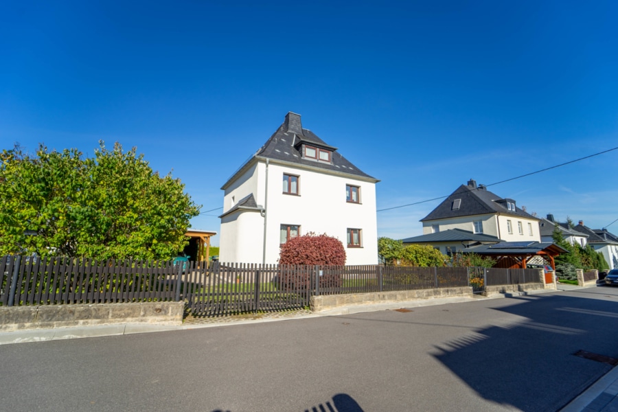 Ansicht - Einfamilienhaus in Hartmannsdorf