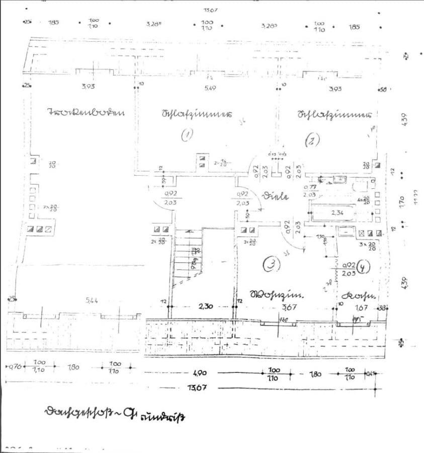 Grundriss 2:2 - " Renditestarkes Mehrfamilienhaus - Perfekt für Investoren "