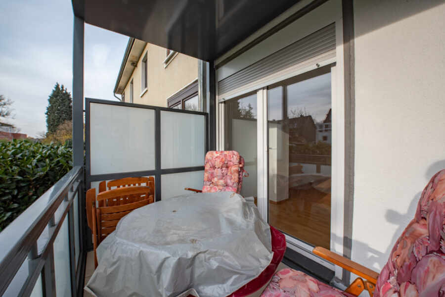 Top geschnittene 2- Zimmerwohnung- in zentraler Lage von Essen- Haarzopf! - Ansicht Balkon