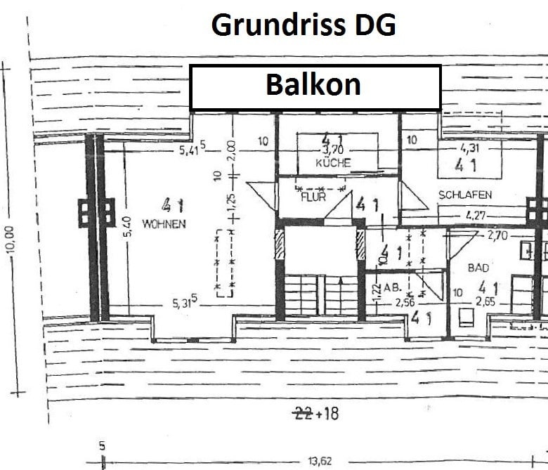 Grundriss DG - Neun Eigentumswohnungen unter einem Dach