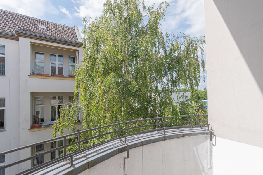 Balkon Nordwest - Nähe Altstadt Spandau mit 2 Balkonen im Altbaucharme