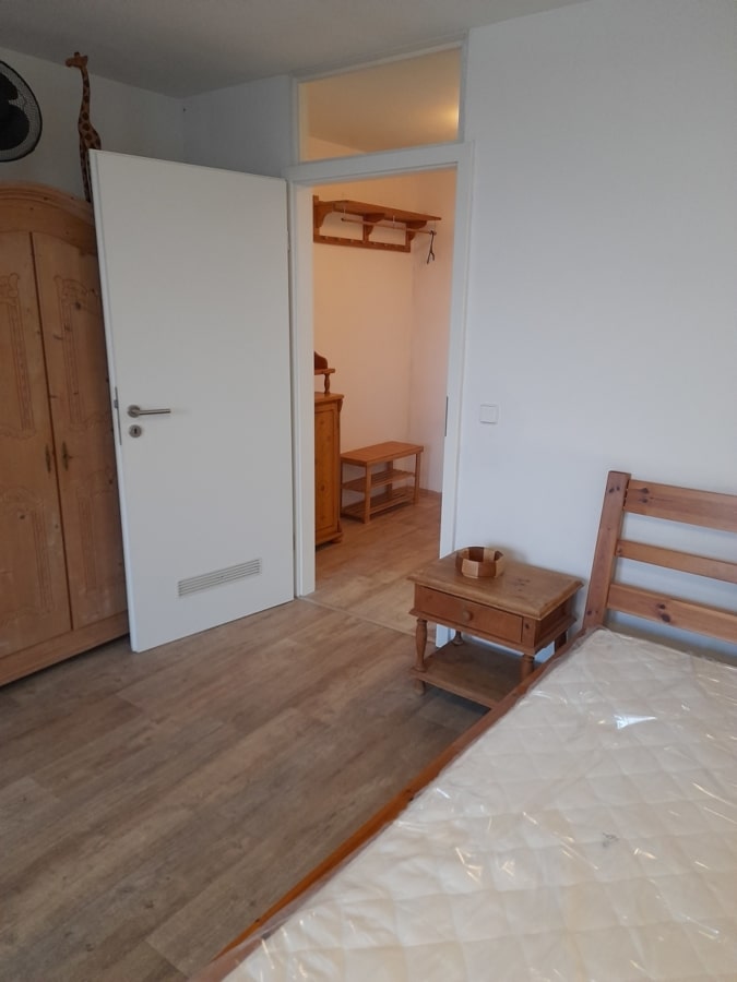 Zimmer/Garderobe - Charmantes 1-Zimmer-Appartement mit Balkon und Seeblick in Nürnberg