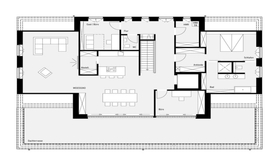 Grundriss - Elegantes Wohnen über den Dächern von Emsdetten