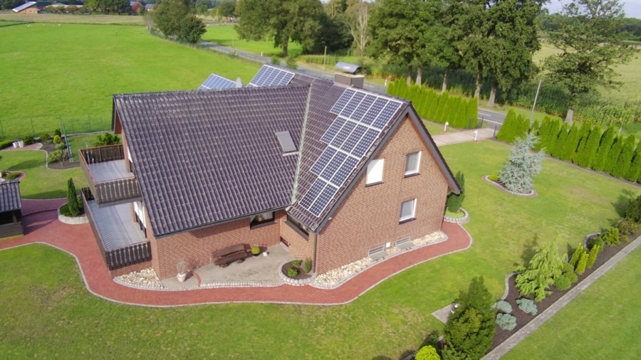 Luftbild - Anspruchsvolles Wohnen in bester Lage, Mehrgenerationenhaus, ca.3750 m² Grundstück