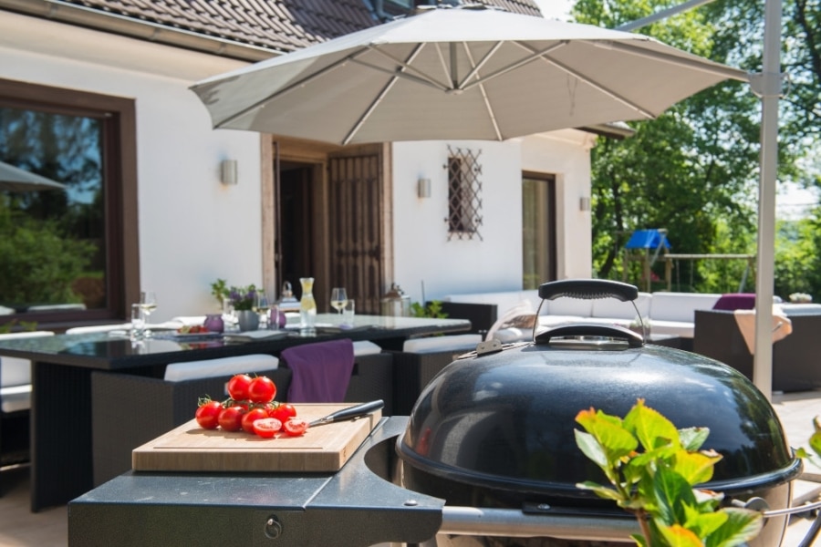 wunderbarer Sitzbereich auf der Terrasse - Herrschaftlich wohnen in Heisingen