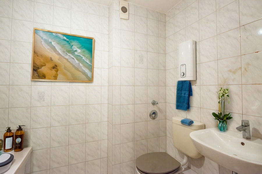 Einrichtungsbeispiel Badezimmer - Miss Charming - 3 Zimmer Wohnung mit Balkon