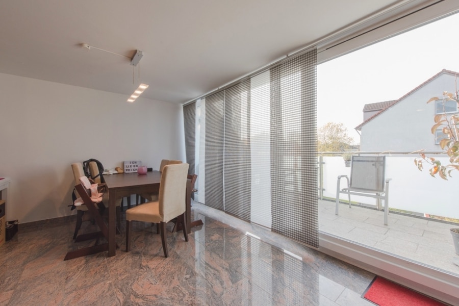 Essbereich - Moderner Stil trifft Maisonette-Traum