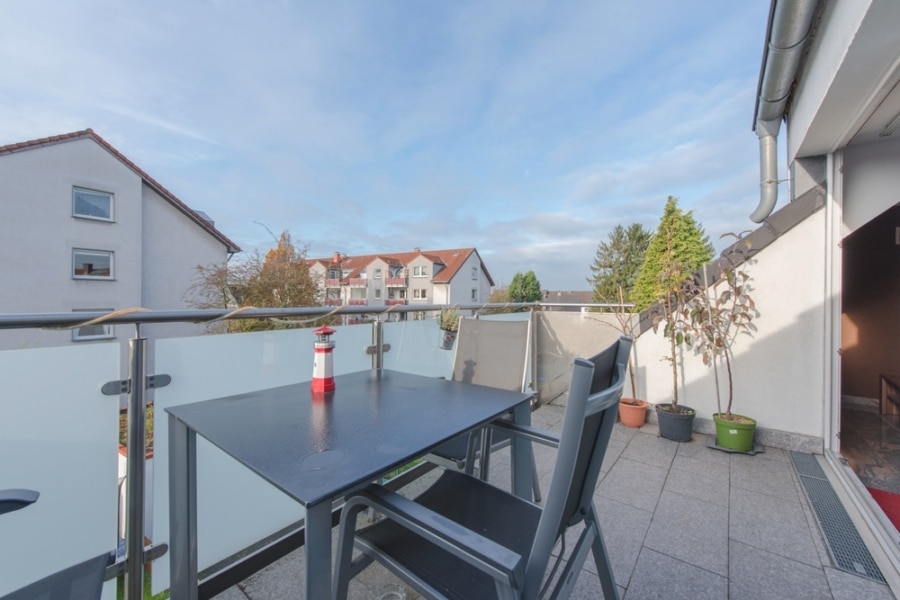 Balkon - Moderner Stil trifft Maisonette-Traum