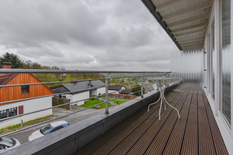 Blick vom Balkon - Schmuckstück in ruhiger Lage