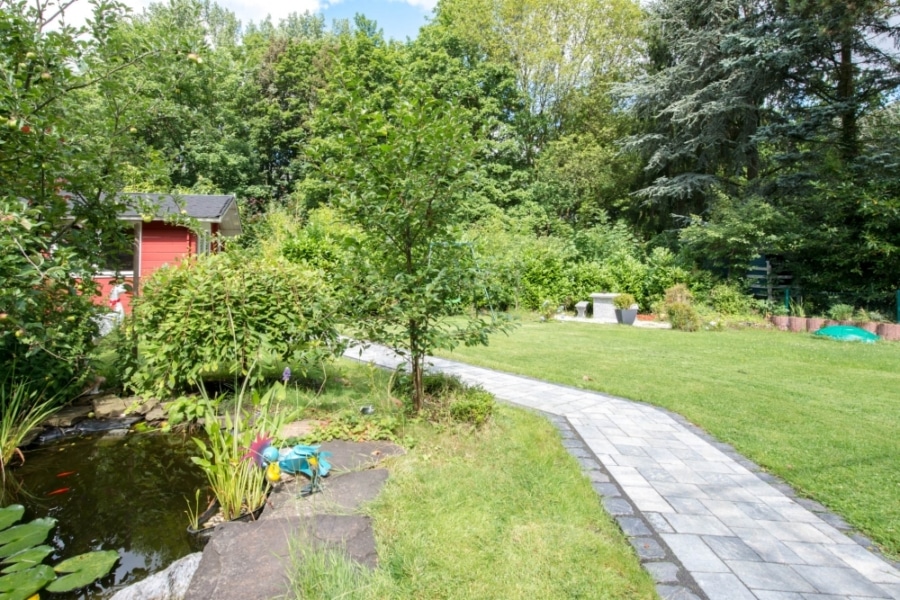 Impression Garten - Traumhaft wohnen und vermieten