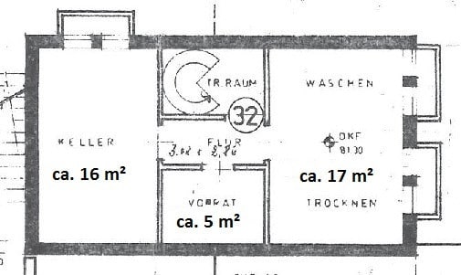 Grundriss KG - Eigentumswohnung trifft Bungalow-Stil