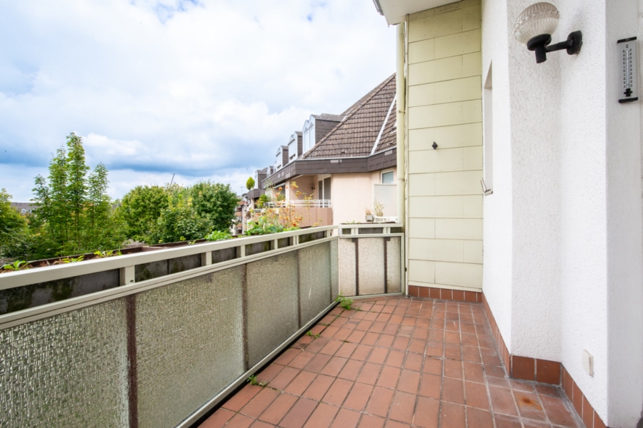 Balkon Ansicht 1 - Zentral gelegene 3-Zimmer-Wohnung mit Balkon und viel Platz zur individuellen Gestaltung